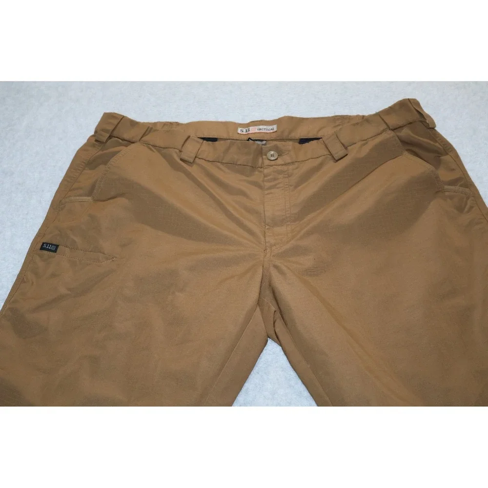 5.11 Tactical Pants Mens 42x30 Brown Ripstop Lightweight Cargo Hiking Outdoor
